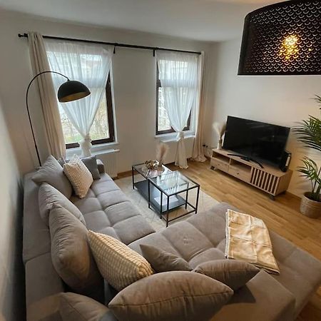 #Stylische / Moderne Wohnung Im Leipziger Zentrum Dg Links Luaran gambar